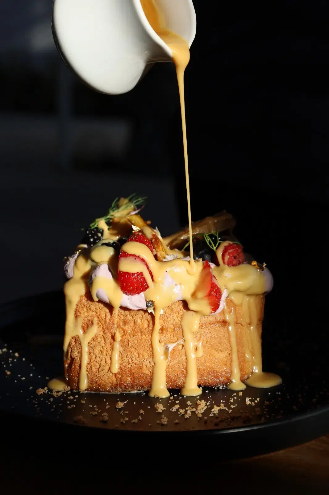 Signature dessert at Casa Palo Verde restaurant